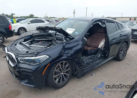 2022 BMW X6 xDrive40I from USA, damaged, VIN 5UXCY6C05N9L08478